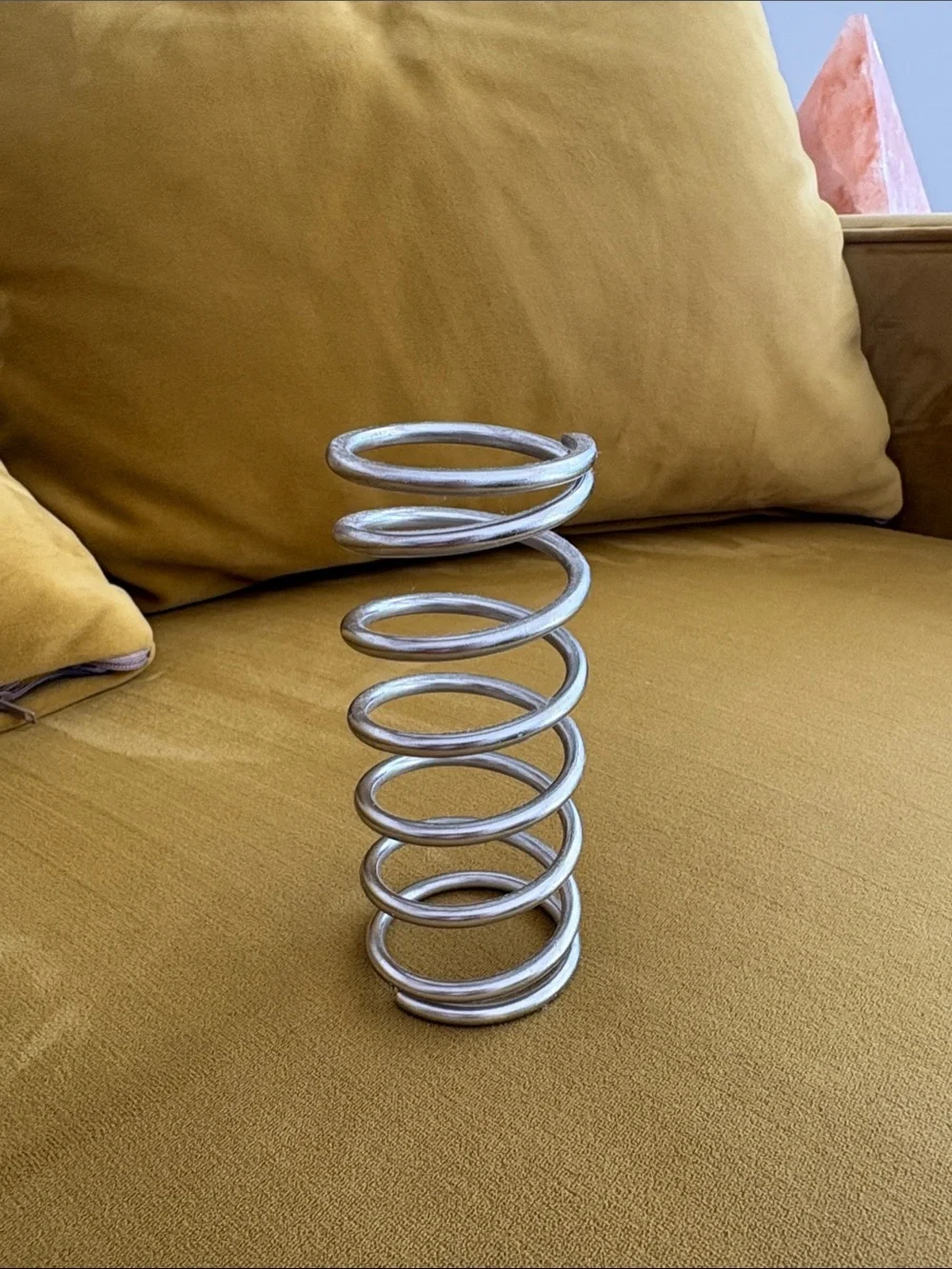 Stainless Steel Spiral Toothbrush Holder / Pen Holder - Minimalist Design